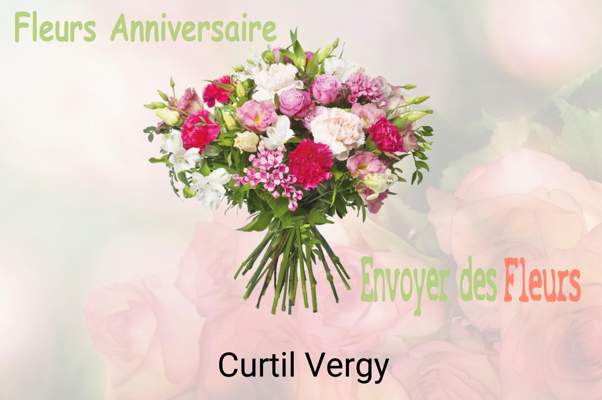 Bouquet de fleurs d’anniversaire livré à Curtil-Vergy